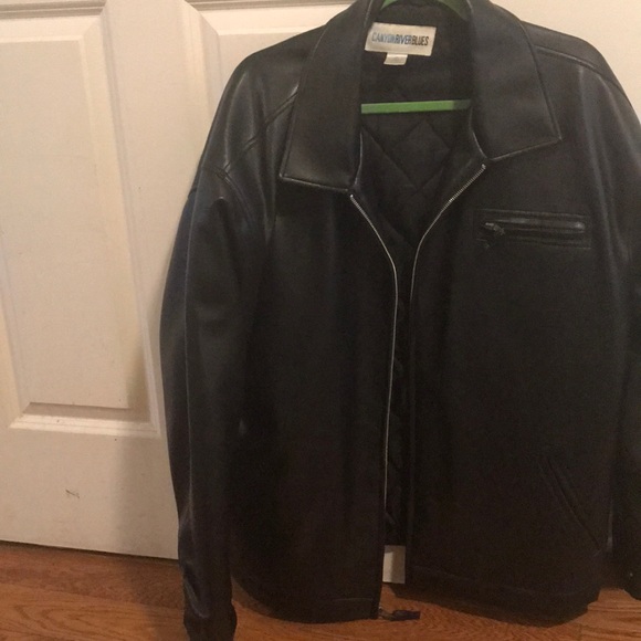 Canyon river blues leather jacket - Picture 1 of 2